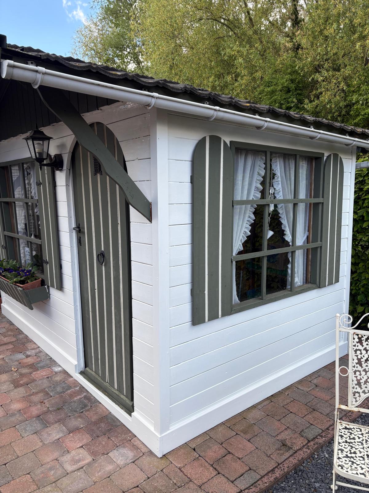 Tuinhuis afwerking Hasselt